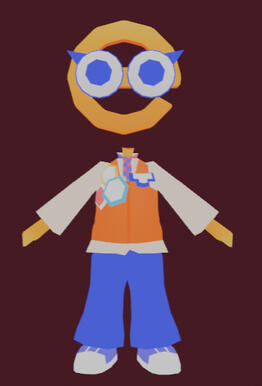Segmented limbs with rig + solid colors = $15